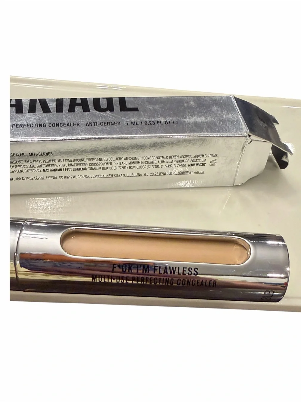 Il Makiage Multi Use Perfecting Concelear 08 F*CK I’M FLAWLESS New .23 oz ITALY